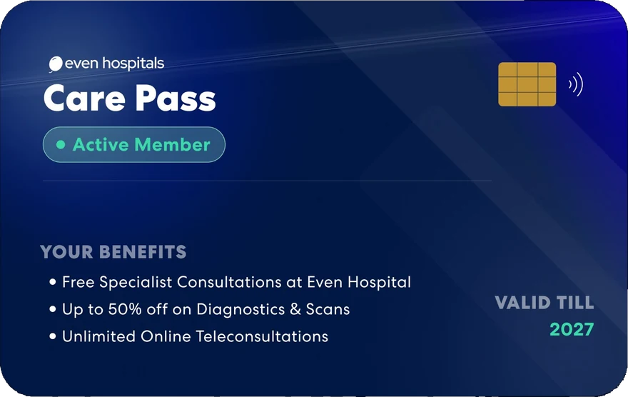 Even Care Pass membership card